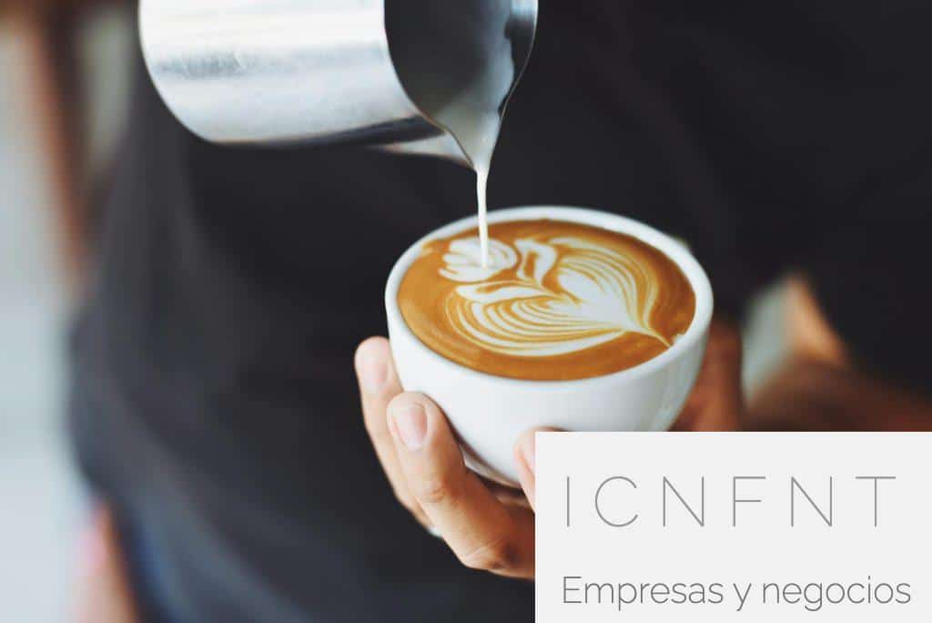 Person Performing Coffee Art