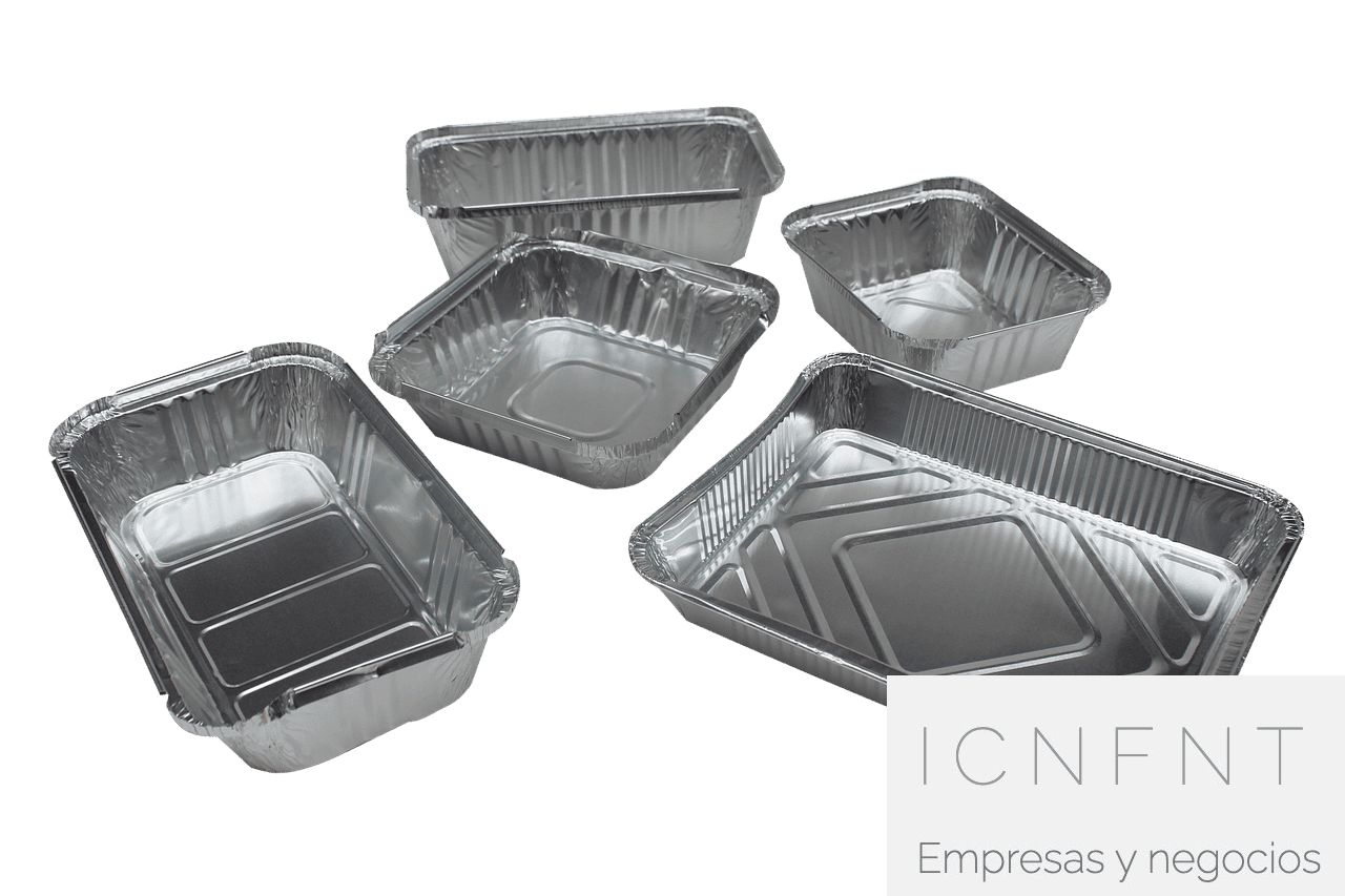 Bandeja de aluminio